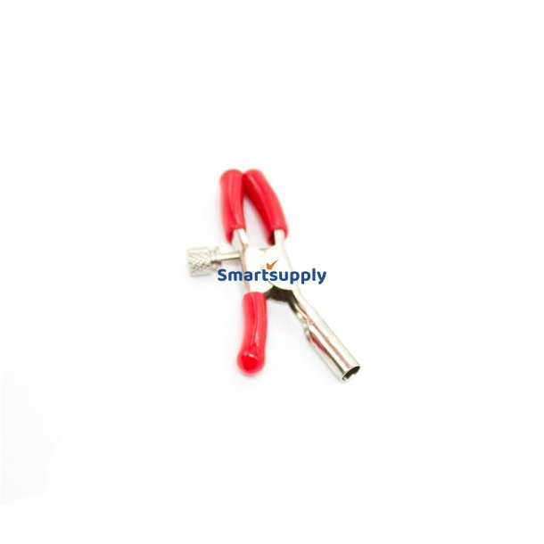 Metal Single Nipple Clamp Red