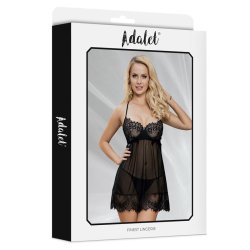 Mila Breast Adjustable Babydoll and Thong - S/M