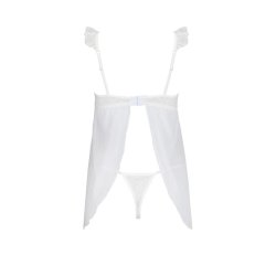 Milagros Chemise and Thong White - S/M