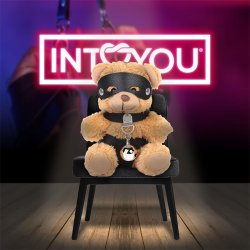 Mimi Keychain BDSM Teddy Bear with Collar and Bell