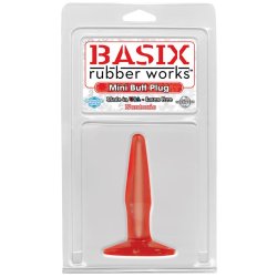 Mini Butt Plug Red
