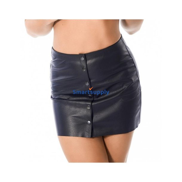 Mini Leather Skirt - 40