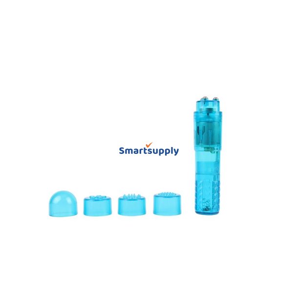 Mini Massager 3 Heads Blue