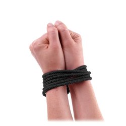 Mini Silk Rope Black