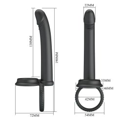 Moses Butt Plug with Cock Ring