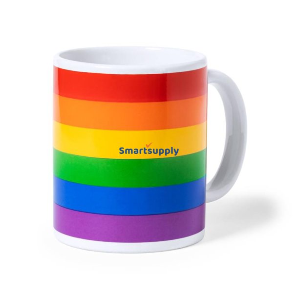 Mug with LGBT flag