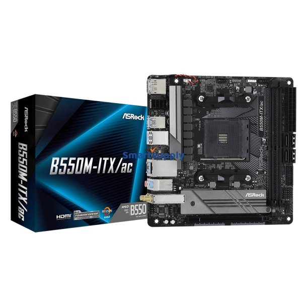Asrock B550M-ITX/ac Stik AM4 mini ITX AMD B550
