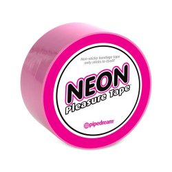 Neon Pleasure Tape Pink