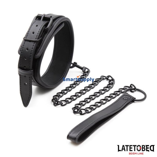 Neoprene Bondage Collar and Leash