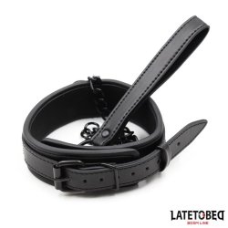 Neoprene Bondage Collar and Leash