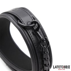 Neoprene Bondage Collar and Leash