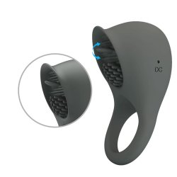 Nimbus Vibrating Cock Ring with Licking Tongue