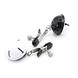 Nipple Clamps with Bell Black/White