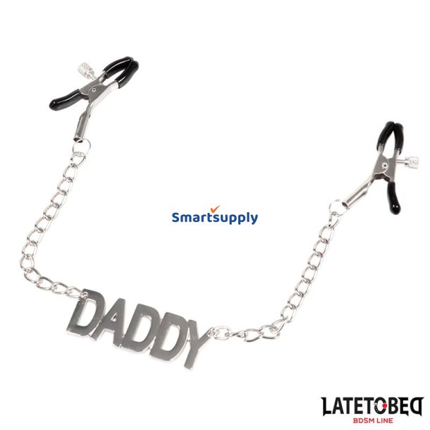 Nipple Clamps with Daddy