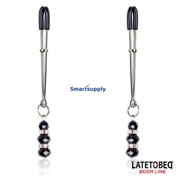 Nipple Clamps with Glass Beads