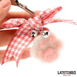 Nipple Clamps with Kitty Paw Pompon