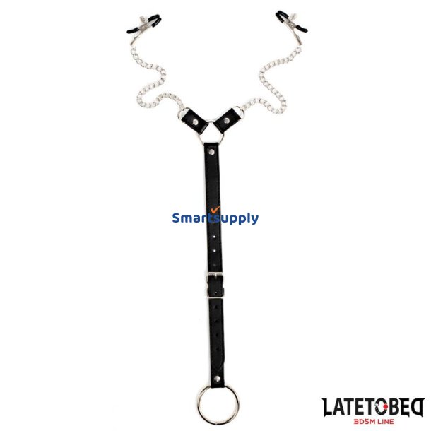 Nipple Clamps With Penis Ring