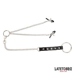 Nipple Clamps With Penis Ring
