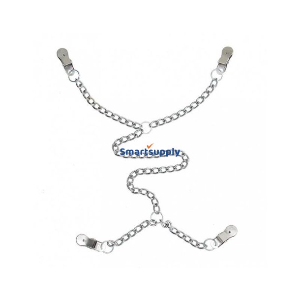 Nipple to labia Clamps