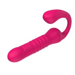 No. TwentyThree Double Vibe Pulsation and Thrusting Flexible 180
