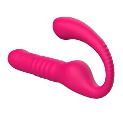 No. TwentyThree Double Vibe Pulsation and Thrusting Flexible 180