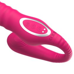 No. TwentyThree Double Vibe Pulsation and Thrusting Flexible 180