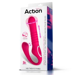 No. TwentyThree Double Vibe Pulsation and Thrusting Flexible 180