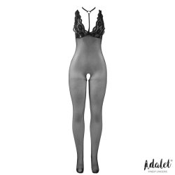 Noelie Bodystocking Floral Lace Breast - S/M
