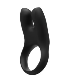 Nos Vibrating Penis Ring Black