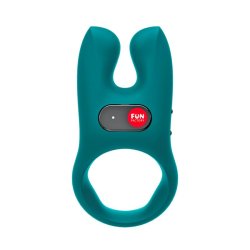 Nos Vibrating Penis Ring Deep Sea Blue