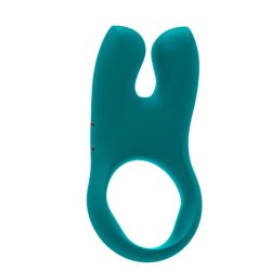 Nos Vibrating Penis Ring Deep Sea Blue