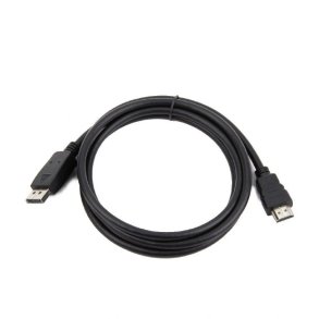 Gembird CC-DP-HDMI-10M videokabel adapter HDMI Type A (Standard) DisplayPort Sort