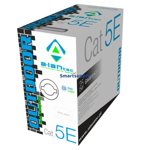 A-Lan Kiu5outz305 Netvrkskabel Gr 305 M Cat 5E U/Utp