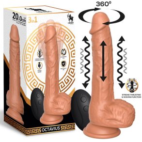 Octavius Dildo with Thrusting, 360 Waving and Vibrating 7.8 - 20 cm