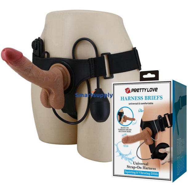 Oher Stra-On with Vibration and Squirt Dildo