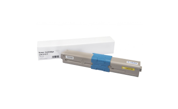 OKI C301/C321/MC332/MC342 Gul toner 1.500s kompatibel