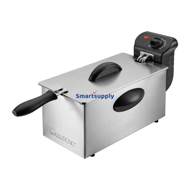 Clatronic Fr 3586 Frituregryde 3 L Slv, Rustfrit Stl Stand-Alone 2000 W