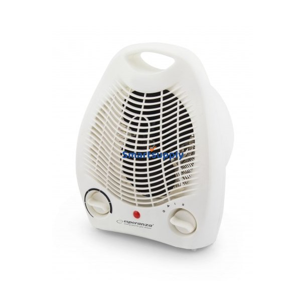 Esperanza Ehh001 Elektrisk Rumvarmer Indendrs Hvid 2000 W