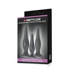 Pack 3 Butt Plug Mini Anal Kit