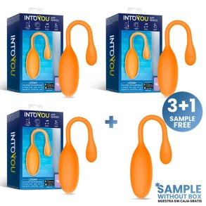 Pack 3 + Tester Logan Vibrating Egg with APP Unibody