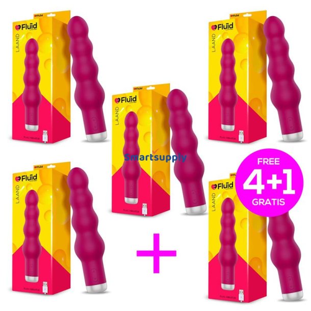 Pack 4+1 Laand 10 Modes Vibrator