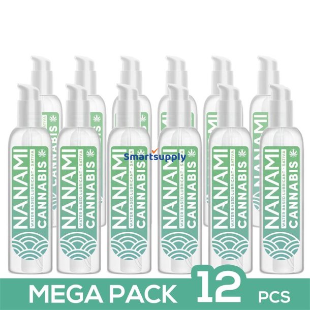 Pack de 12 Water Based Lubricant Cannabis 150 ml