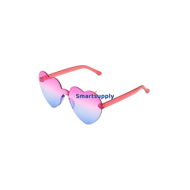 Party Heart-Shaped Glasses Pink