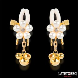 Pearl nipple clamps