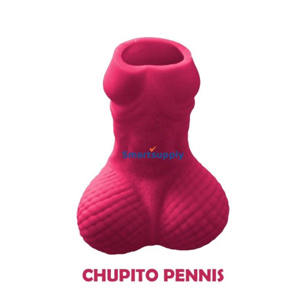 Penis Shaped Shot Glass Fuchsia