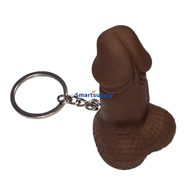 Penis-Shaped Whistle Keychain