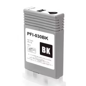Canon PFI-030BK Sort bl�kpatron 55ml kompatibel 3489C001