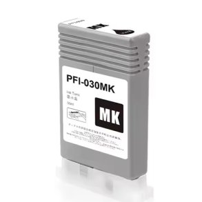 Canon PFI-030MBK Mat Sort bl�kpatron 55ml kompatibel 3488C001