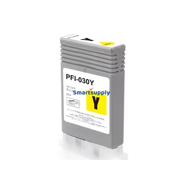 Canon PFI-030Y Gul bl�kpatron 55ml kompatibel 3492C001