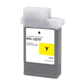 Canon PFI-107Y Gul bl�kpatron 130ml kompatibel 6708B001